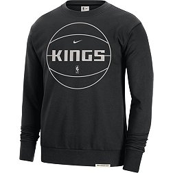 Nike Men's Sacramento Kings Standard Issue Black Crewneck Sweatshirt