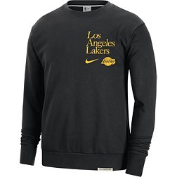 Nike Men's Los Angeles Lakers Courtside Standard Issue Crewneck Sweater