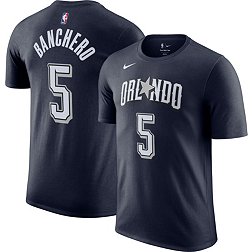 Nike Men's 2023-24 City Edition Orlando Magic Paulo Banchero #5 Navy T-Shirt