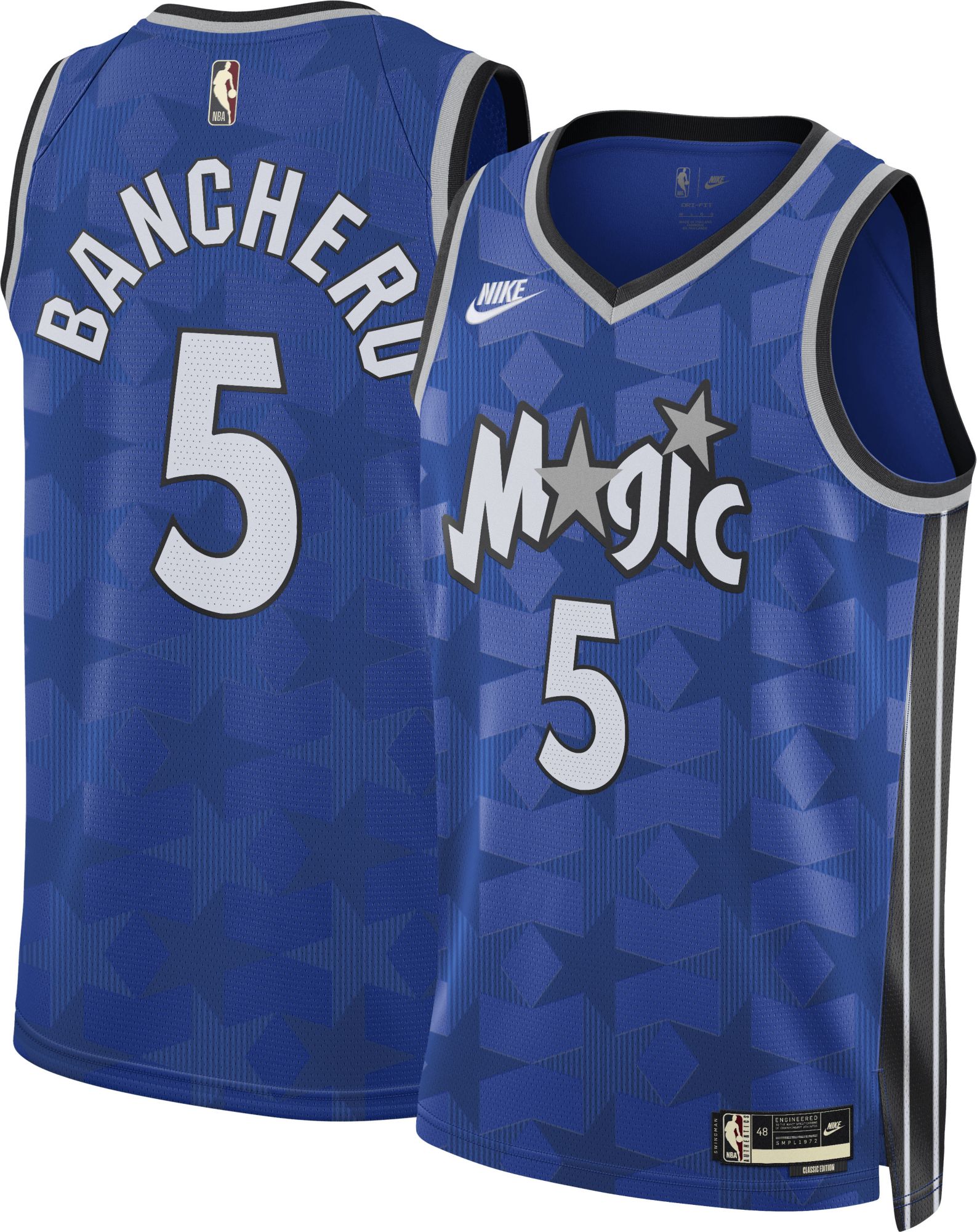 Nike Adult Orlando Magic Paolo Banchero #5 Hardwood Classics Swingman Jersey