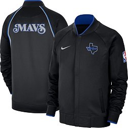 Nike Men's 2023-24 City Edition Dallas Mavericks Black Showtime Full Zip Jacket