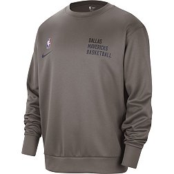 Nike Men's Dallas Mavericks Green Spotlight Crewneck Sweatshirt