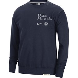 Nike Men's Dallas Mavericks Courtside Standard Issue Crewneck Sweater
