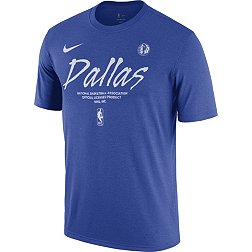 Nike Men's Dallas Mavericks Royal Logo T-Shirt