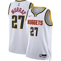 Nike Men's Denver Nuggets Jamal Murray #27 White Swingman Jersey