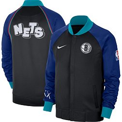 Nike Men's 2023-24 City Edition Brooklyn Nets Black Showtime Full Zip Jacket