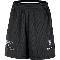 Nike Men's Brooklyn Nets Black Mesh Shorts
