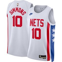 Nike Men's White Brooklyn Nets Ben Simmons #20 Hardwood Classic Swingman Jersey