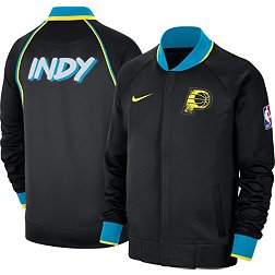 Nike Men's 2023-24 City Edition Indiana Pacers Black Showtime Full Zip Jacket