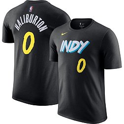 Nike Men's 2023-24 City Edition Indiana Pacers Bennedict Mathruin #0 Black T-Shirt