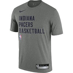 Nike Men's Indiana Pacers Grey Practice T-Shirt