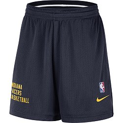 Nike Men's Indiana Pacers Navy Mesh Shorts