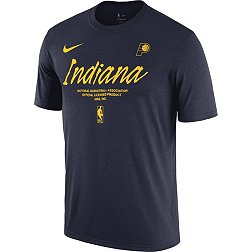 Nike Men's Indiana Pacers Navy Logo T-Shirt