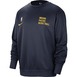 Nike Men's Indiana Pacers Navy Spotlight Crewneck Sweatshirt