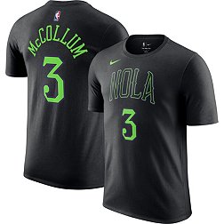 Nike Men's 2023-24 City Edition New Orleans Pelicans CJ McCollum #3 Black T-Shirt