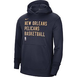 Nike Men's New Orleans Pelicans Navy Spotlight Hoodie