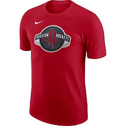 Nike Men's Houston Rockets Red Essential Logo T-Shirt