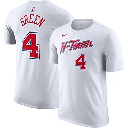 Nike Men's 2023-24 City Edition Houston Rockets Jalen Green #4 White T-Shirt