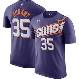 Nike Men's Phoenix Suns Kevin Durant #35 Purple T-Shirt