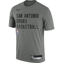 Nike Men's San Antonio Spurs Grey Practice T-Shirt
