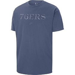 Nike Men's Philadelphia 76ers Blue Essential Courtside T-Shirt