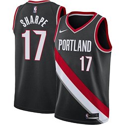 Nike Men's Portland Trail Blazers Shaeden Sharpe #17 Icon Jersey