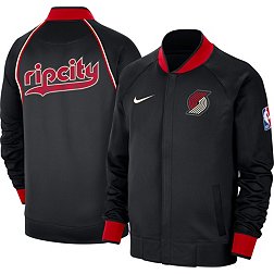 Nike Men's 2023-24 City Edition Portland Trail Blazers Black Showtime Full Zip Jacket