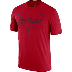 Nike Men's Portland Trail Blazers Red Logo T-Shirt
