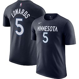 Nike Men's Minnesota Timberwolves Anthony Edwards #5 Icon T-Shirt