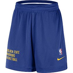 Nike Men's Golden State Warriors Blue Mesh Shorts