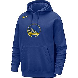 Nike Men's Golden State Warriors Blue Logo Hoodie