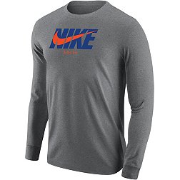 Nike Men's Boise State Broncos Boise Grey City 3.0 Long Sleeve T-Shirt