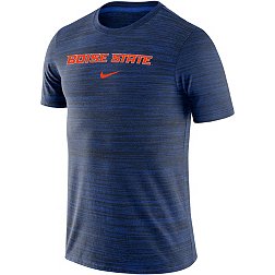 Nike Men's Boise State Broncos Blue Dri-FIT Velocity Football Team Issue T-Shirt