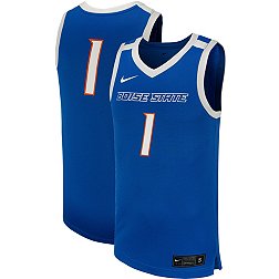 Nike Men's Boise State Broncos #1 Blue Replica Basketball Jersey