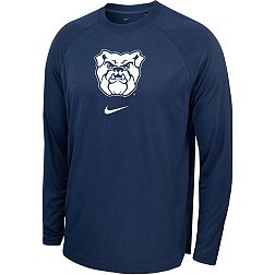 Nike Men's Butler Bulldogs Blue Spotlight Basketball Dri-FIT Long Sleeve Shirt