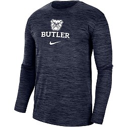 Nike Men's Butler Bulldogs Blue Dri-FIT Velocity Football Team Issue T-Shirt