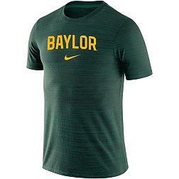 Nike Men's Baylor Bears Green Dri-FIT Velocity Football Team Issue T-Shirt