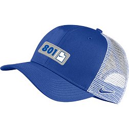 Nike Men's BYU Cougars Blue 801 Area Code Classic99 Trucker Hat