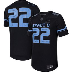 Nike Men's UCF Knights #22 Black Space Alternate Game Football Jersey