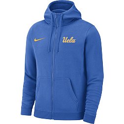 Nike Men's UCLA Bruins True Blue Club Fleece Full-Zip Hoodie