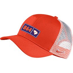 Nike Men's Clemson Tigers Orange 864 Area Code Classic99 Trucker Hat