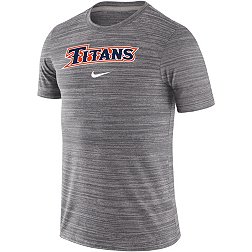 Nike Men's Cal State Fullerton Titans Grey Dri-FIT Velocity Football Team Issue T-Shirt