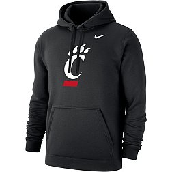 Nike Men's Cincinnati Bearcats Black Club Fleece Pullover Hoodie