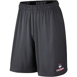 Nike Men's UConn Huskies Grey Dri-FIT Fly Shorts