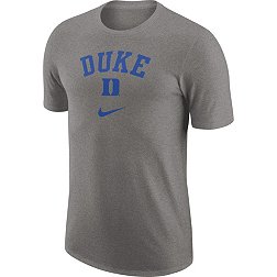 Nike Men's Duke Blue Devils Grey University Arch Logo T-Shirt