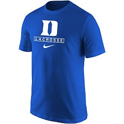 Nike Men's Duke Blue Devils Duke Blue Lacrosse Core Cotton T-Shirt