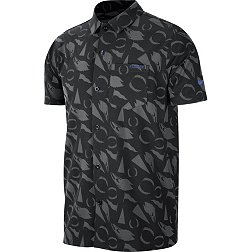 Nike Men's Florida Gators Black Woven Button-Up Shirt