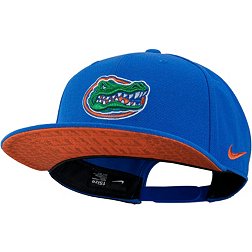 Nike Men's Florida Gators Blue Pro Flatbill Hat