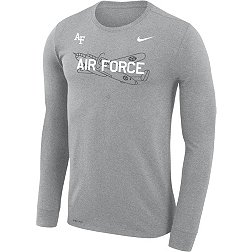 Nike Men's Air Force Falcons Grey Rivalry Legend T-Shirt