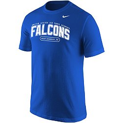 Nike Men's Air Force Falcons Blue Core Cotton T-Shirt